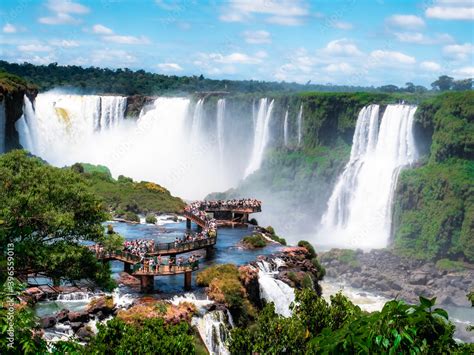 iguazu falls national park Stock Photo | Adobe Stock