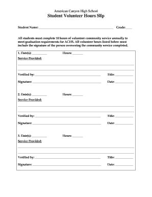 American Canyon High School - Fill and Sign Printable Template Online