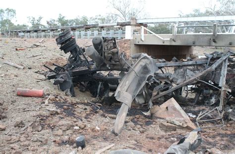 Video reveals truck explosion devastation | The Courier Mail