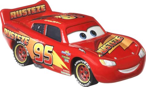 Amazon.com: Disney Cars Toys Rusteze Lightning McQueen, juguetes de ...