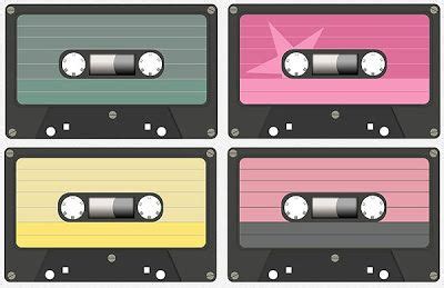 Retro Cassette Tape Printable