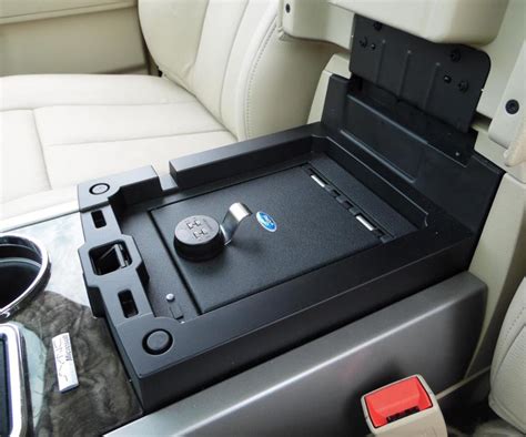 Truck Console Vault Safe To Hold Guns or Other Things