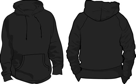 Cool Black Zip Hoodie Template 2023 | Mockups Ideas