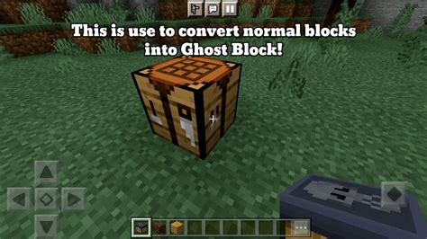 Ghost Block Addon (1.19) - MCPE/Bedrock Pass Through Blocks Mod - Mc ...