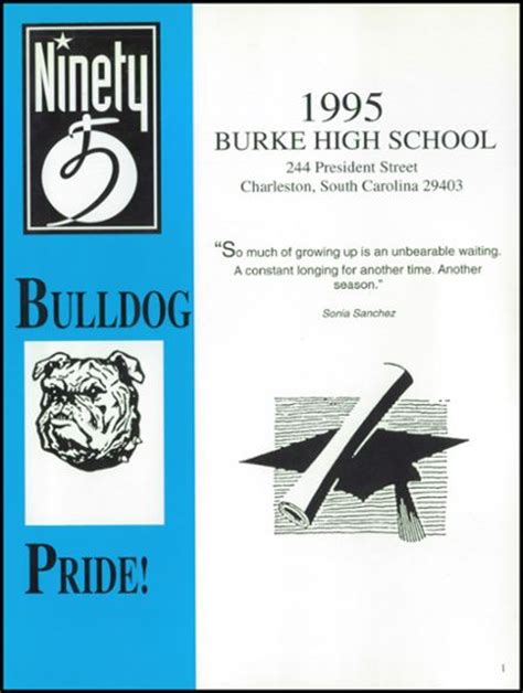 Explore 1995 Burke High School Yearbook, Charleston SC - Classmates