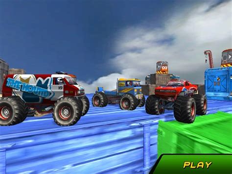 Monster Truck Stunts Sky Driving | Play Now Online for Free