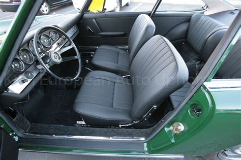 Gallery: Porsche 912 Black Interior 1967 – K&H European Auto Upholstery