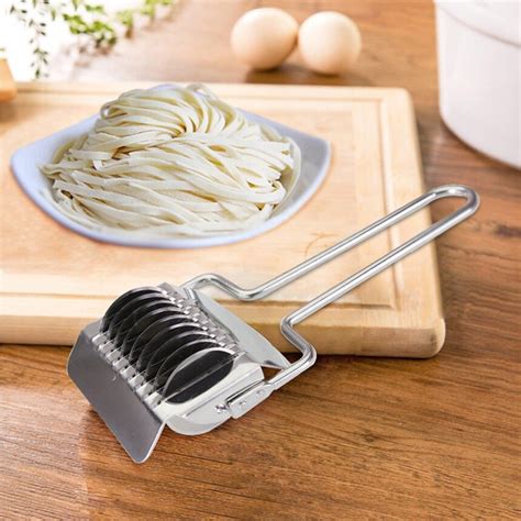 New Arrive Noodle Cutter Noodle Lattice Roller Stainless Steel Dough ...