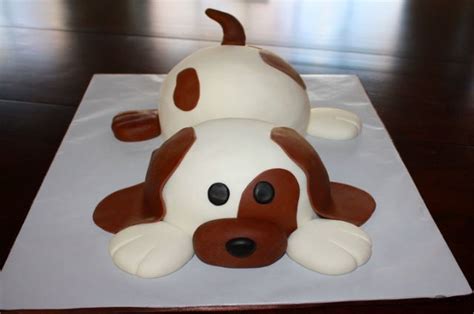 10 Easy To Make Doggy Cakes Photo - Easy Dog Shaped Birthday Cake, Easy ...