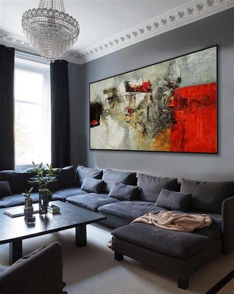 10+ Oversized Wall Art For Living Room – DECOOMO