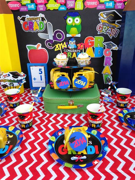 Pre-School/Kindergarten Graduation party ideas - LAURA'S little PARTY