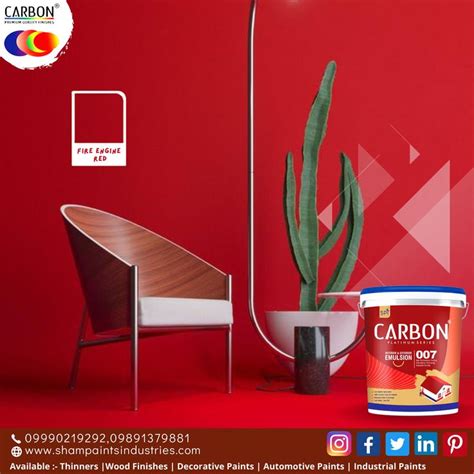 Carbon 007 Emulsion Paint | Painting, Automotive paint, Interior and ...