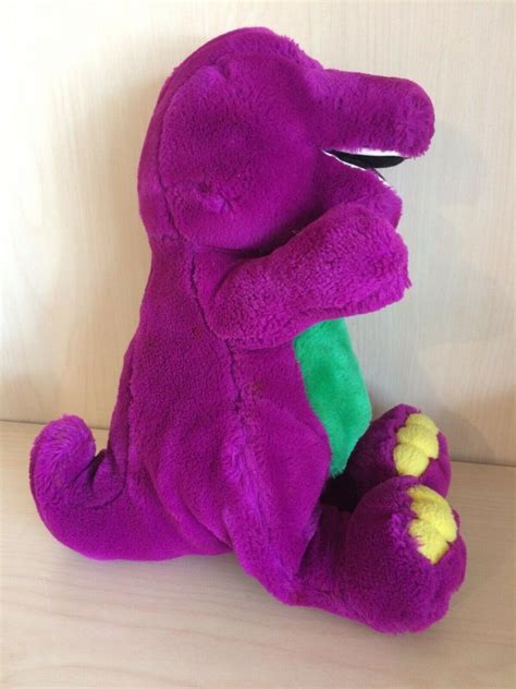 Barney the Dinosaur 1992 Plush Stuffed Animal Toy Vintage 13 inch Clean ...