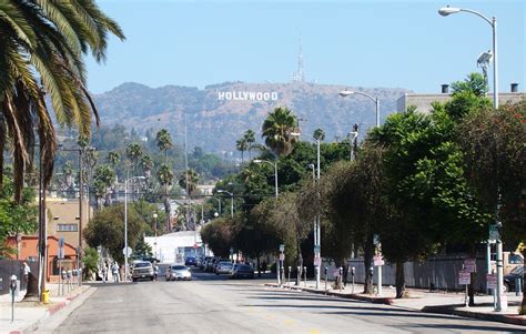 Hollywood Sign from Sunset Boulevard | Hollywood today is mo… | Flickr