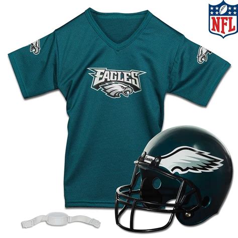 NFL® Helmet and Jersey 3 Piece Set | Philadelphia eagles helmet ...