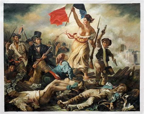 Liberty Leading the People by Eugene Delacroix, Large Wall Pictures for ...