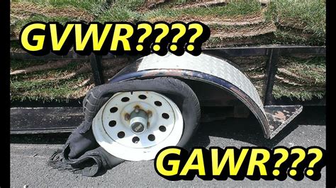 What's GVWR & GAWR ????? - YouTube