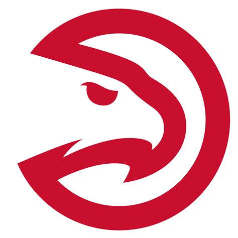 Yellow Atlanta Hawks Logo