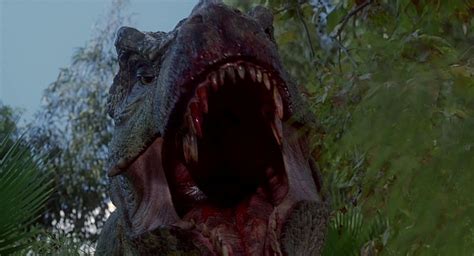 T-Rex Roaring in Jurassic Park 3 - Classic Jurassic Park Image Gallery