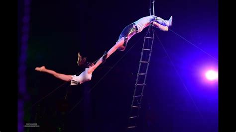 Aerial Cradle Duo Acrobatics Circus Act Variety Show Entertainment ...