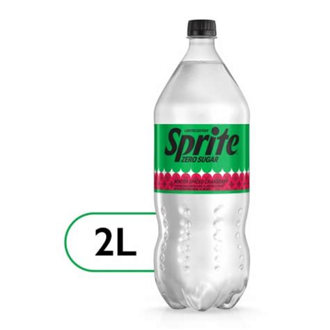 Sprite Winter Spiced Cranberry Zero Sugar, 2 L - Harris Teeter