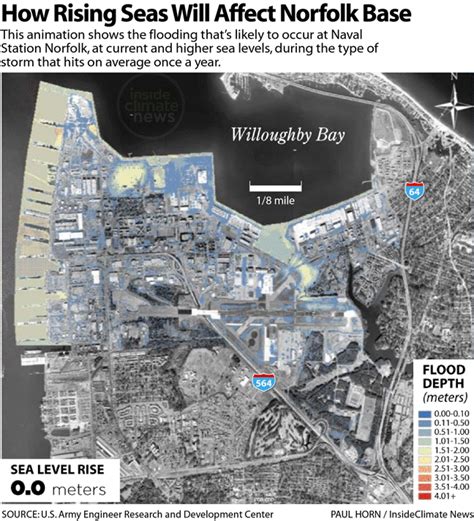 Rising Seas Are Flooding Norfolk Naval Base, and There’s No Plan to Fix ...