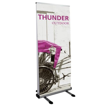 THUNDER OUTDOOR BANNER STAND - Exhibition Display