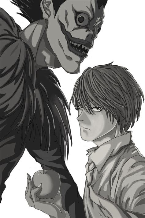 ArtStation - light yagami and ryuk