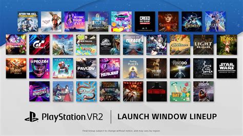 13 New Titles and Launch Lineup Revealed for PlayStation VR2 - Cinelinx ...