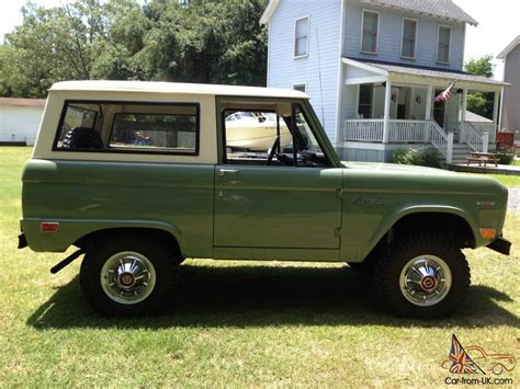 Original ford bronco colors