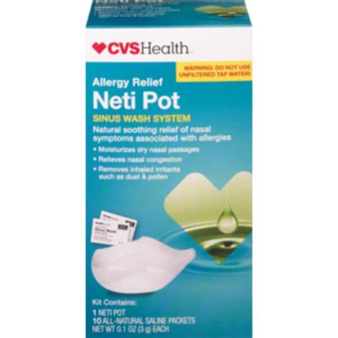 CVS Health Neti Pot, Allergy Relief Sinus Wash System