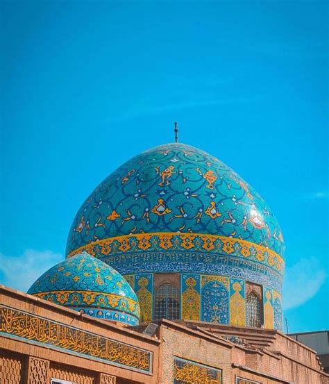 Blue Dome Mosque in Baghdad, Iraq