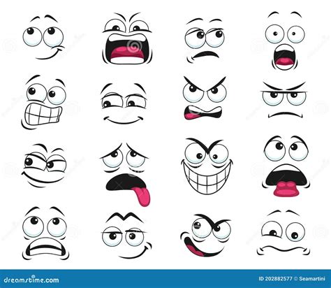 Images Of Cartoon Funny Faces