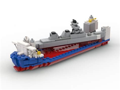 LEGO MOC MV Blue Marlin (ft. USS Cole) by The Bobby Brix Channel ...