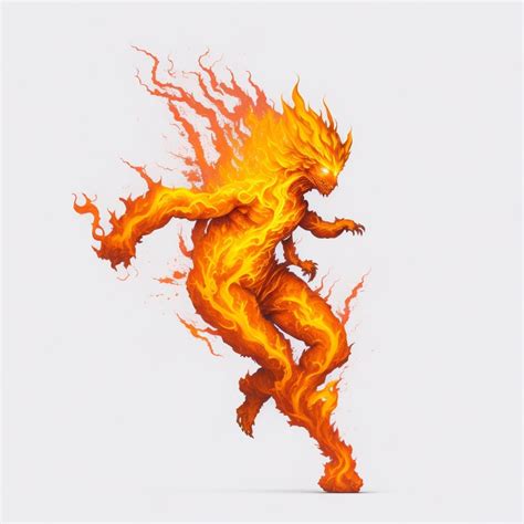 Fire Elemental NPC Name and Image Collection - Dungeon Masters Guild ...