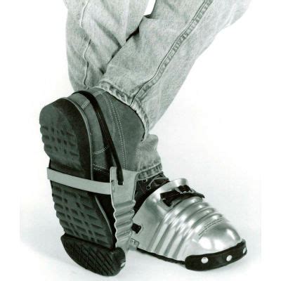 Ellwood Safety Men's 16-Ga. Steel Foot Guards, Steel Toe Clip, Leather ...