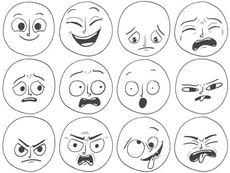 How to Draw Expressions // People Skills | Drawings, Human drawing ...