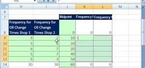 How to Make a frequency polygon with 2 or more lines in Excel ...