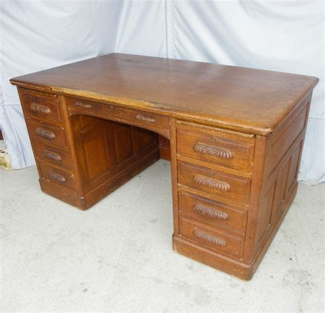 Bargain John's Antiques » Blog Archive Antique Oak Paneled Executive ...