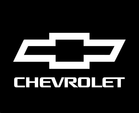 Chevrolet Brand Logo Car Symbol With Name White Design Usa Automobile ...