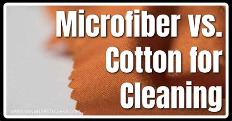 Microfiber vs. Cotton for Cleaning - Springdale, Tulsa, Fort Smith ...