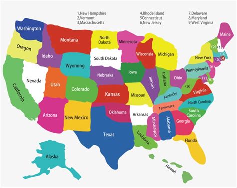 Map Of Usa 50 States – Topographic Map of Usa with States