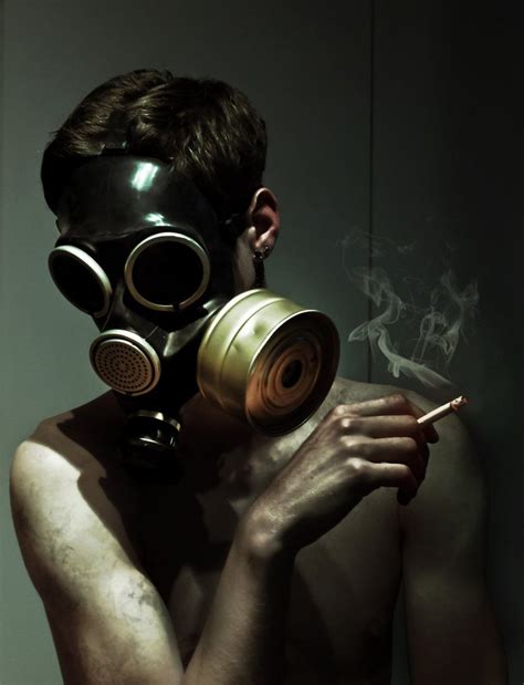 Breathe Me. by Psychotic-Edward on DeviantArt | Mask photography, Gas ...