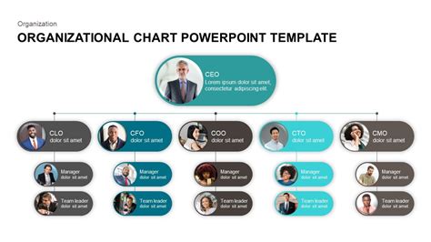 Organizational Chart And Hierarchy Google Slides Template ...