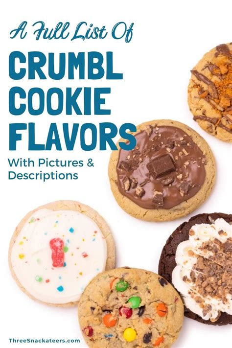 Crumbl Cookie Flavors in 2022 | Cookie flavors, Graham cracker cookies ...