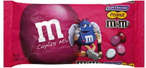 M & M Peanut, Dark Chocolate, Cupid's Mix Chocolate Candies - 12.6 oz ...