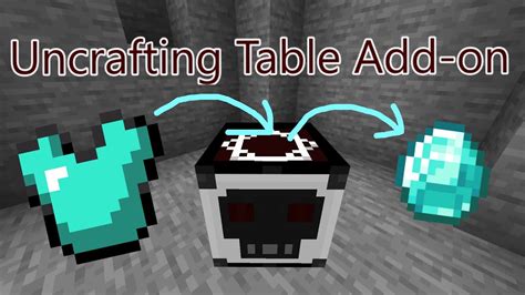 Minecraft Twilight Forest Uncrafting Table