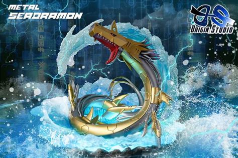 [PRE-ORDER] Digimon GK Figures - MetalSeadramon - Dark Masters Series ...