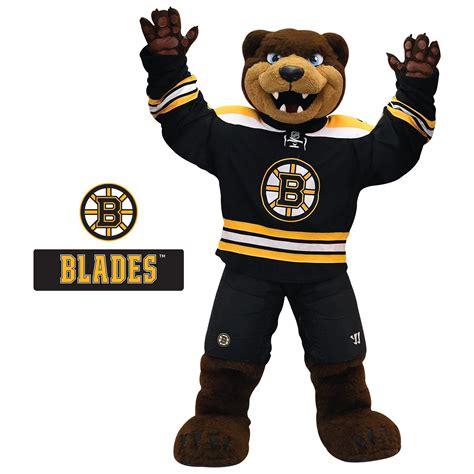 Boston Bruins: Blades 2021 Mascot - Officially Licensed NHL Removable ...