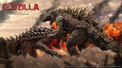 Godzilla vs Anguirus Concept Art by LDN-RDNT on DeviantArt